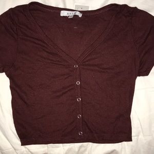 Short sleeve crop top🥀💃🏽💋